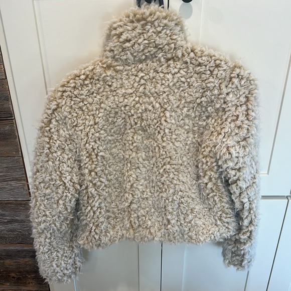 Anthropologie: Brenna Faux Fur Coat size extra small - Picture 6 of 6